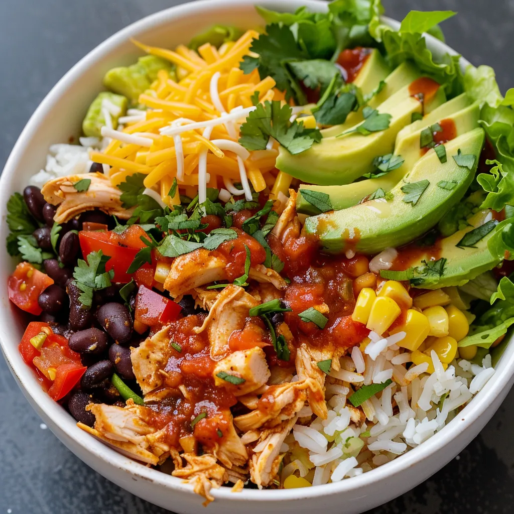 Bol de poulet à l’autocuiseur – Super pratique et plein de goût