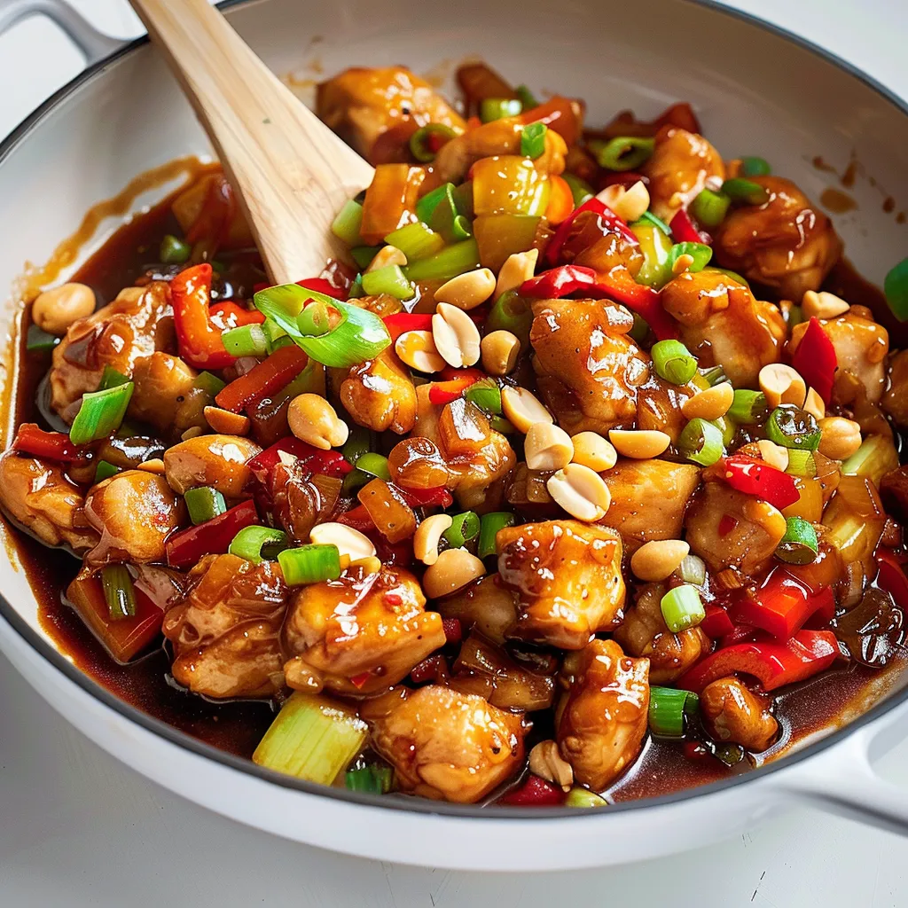 Poulet Kung Pao gourmand