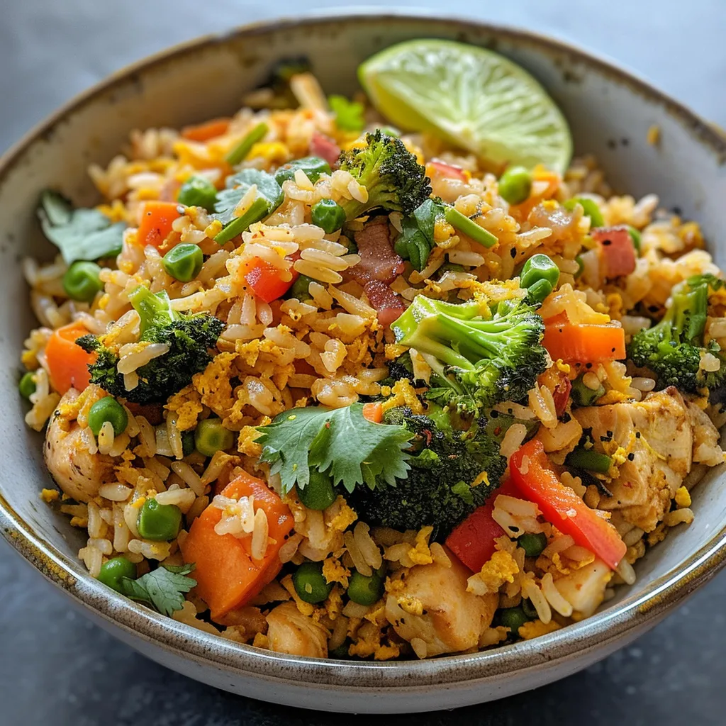 Riz touski gourmand