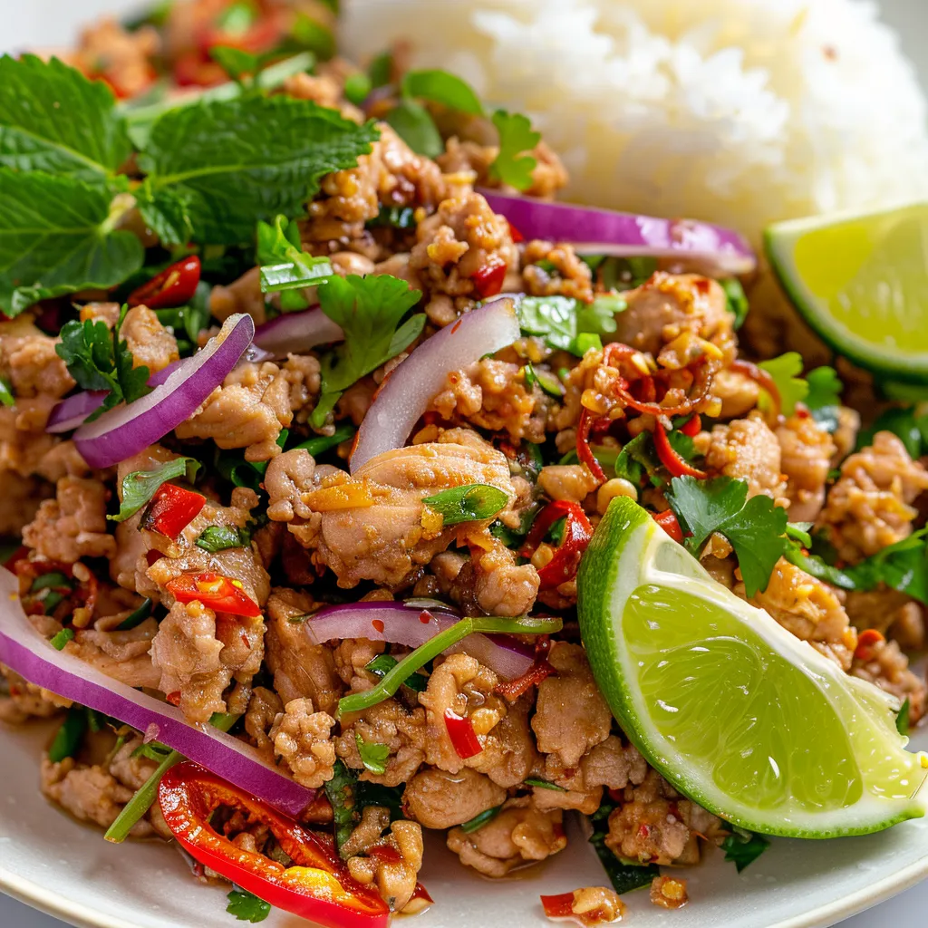 Citronnelle et poulet thaï