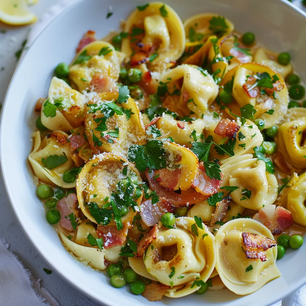 Tortellinis fromage savoureux