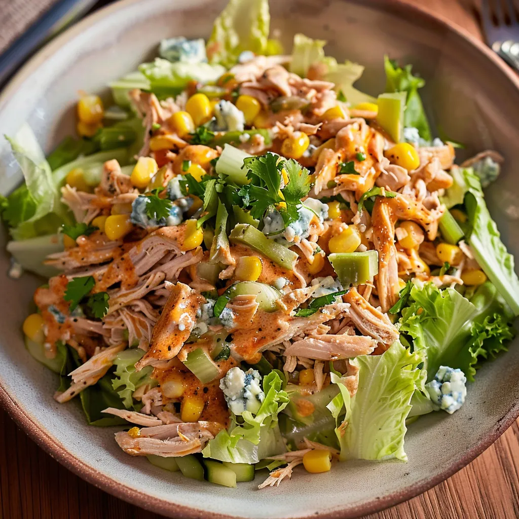 Buffalo salade fraîche