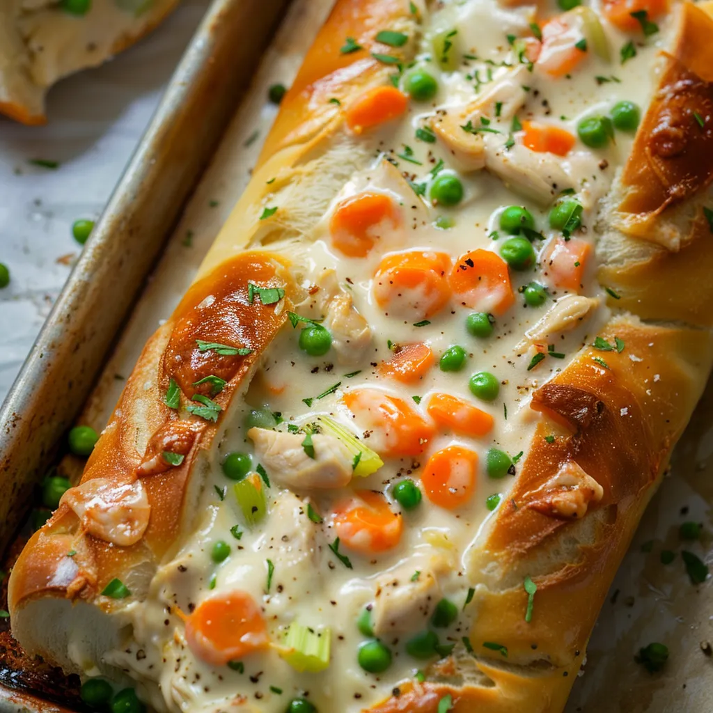 Baguette moelleuse gourmande