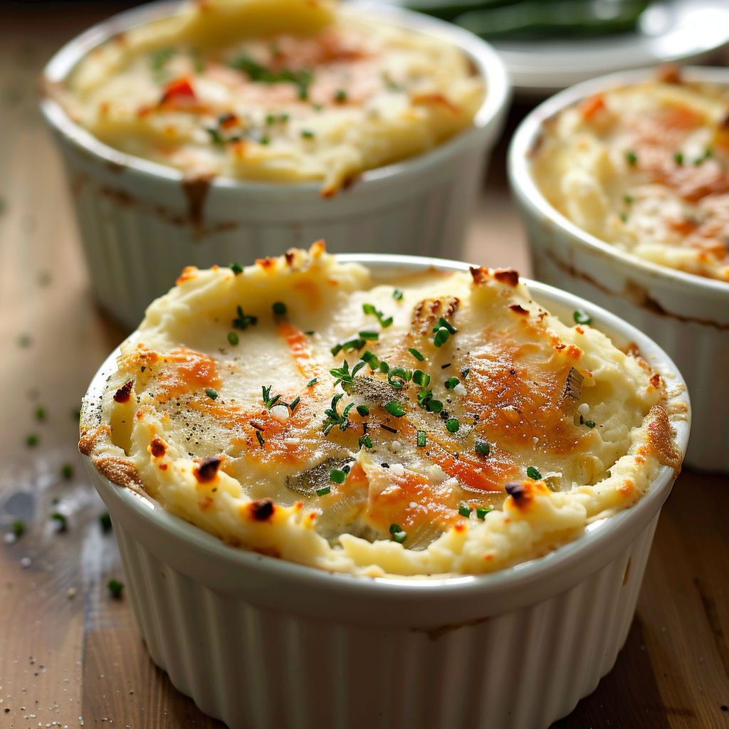 Plat de poisson au four accompagné de légumes et d’herbes fraîches, prêt à déguster.