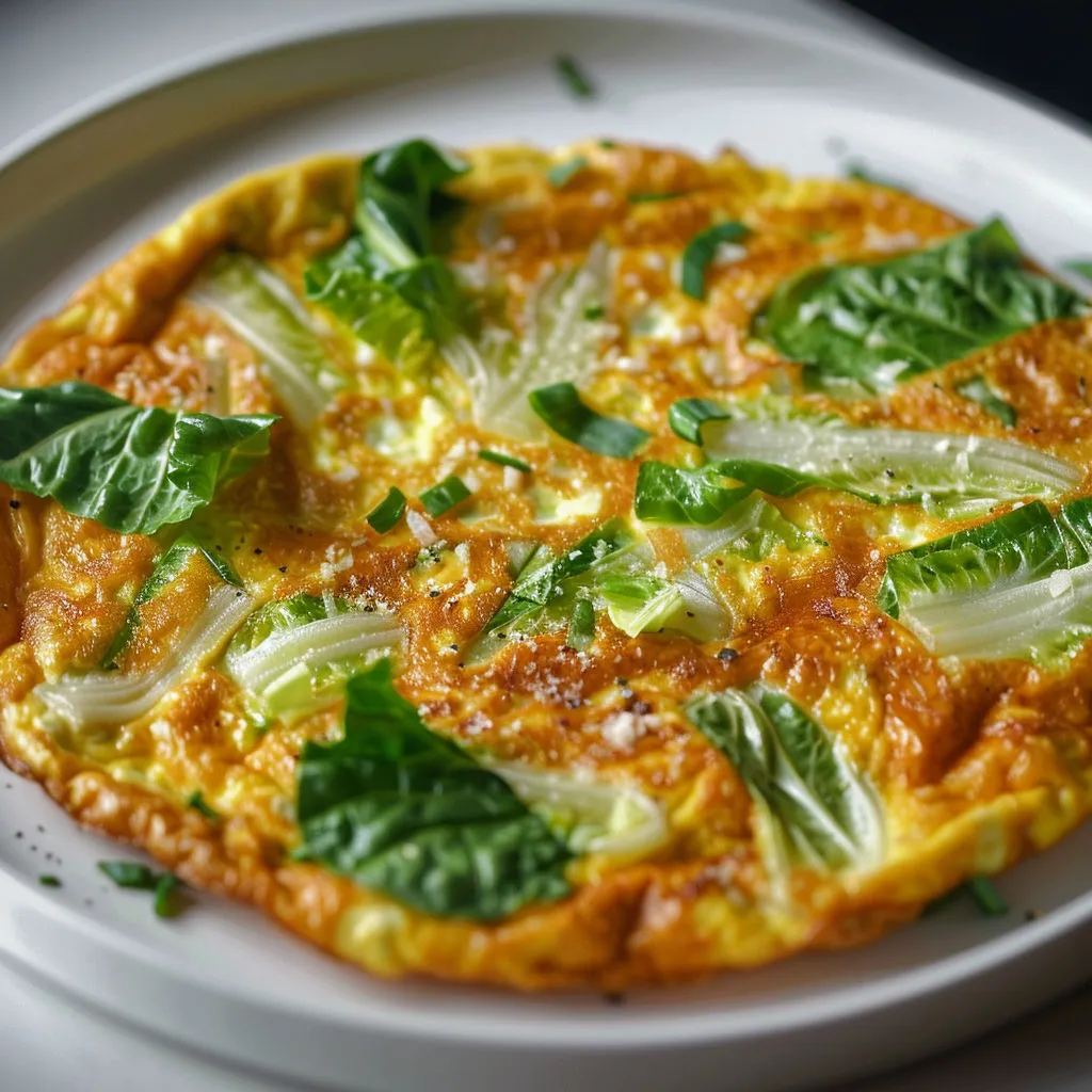 Part de quiche aux légumes verts et herbes servie sur un plateau.