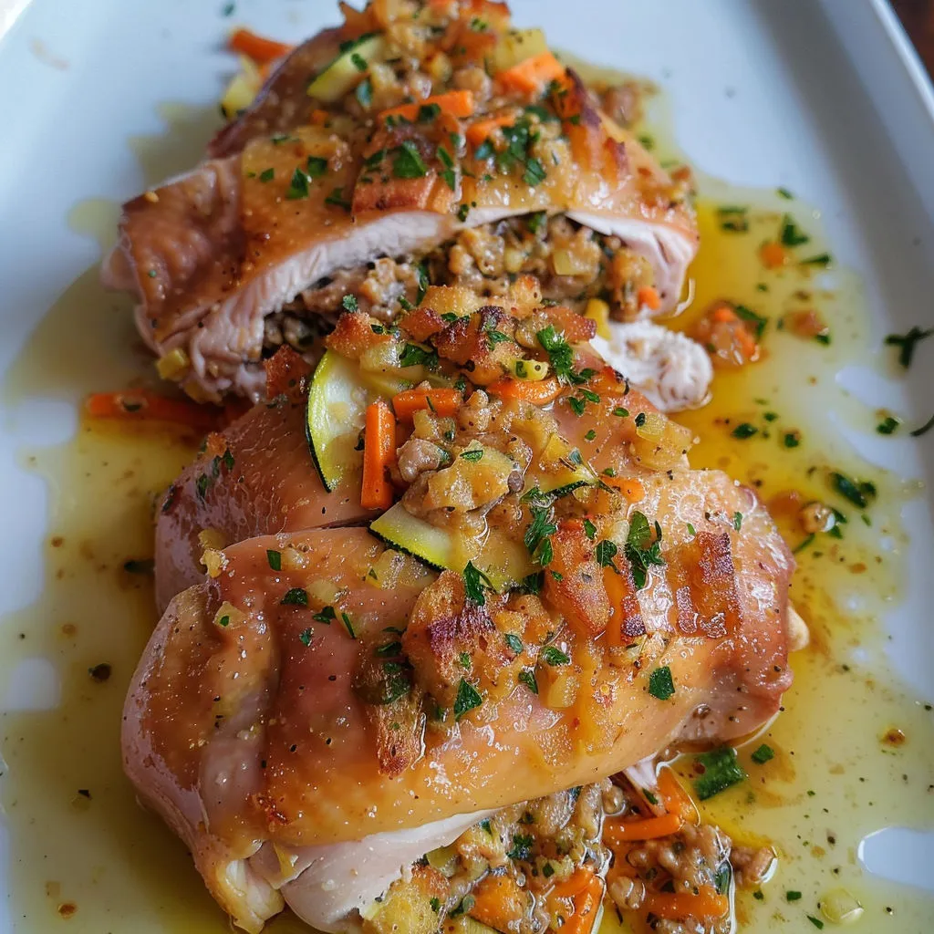 Un délicieux plat festif et abordable avec des légumes et une touche d'originalité.