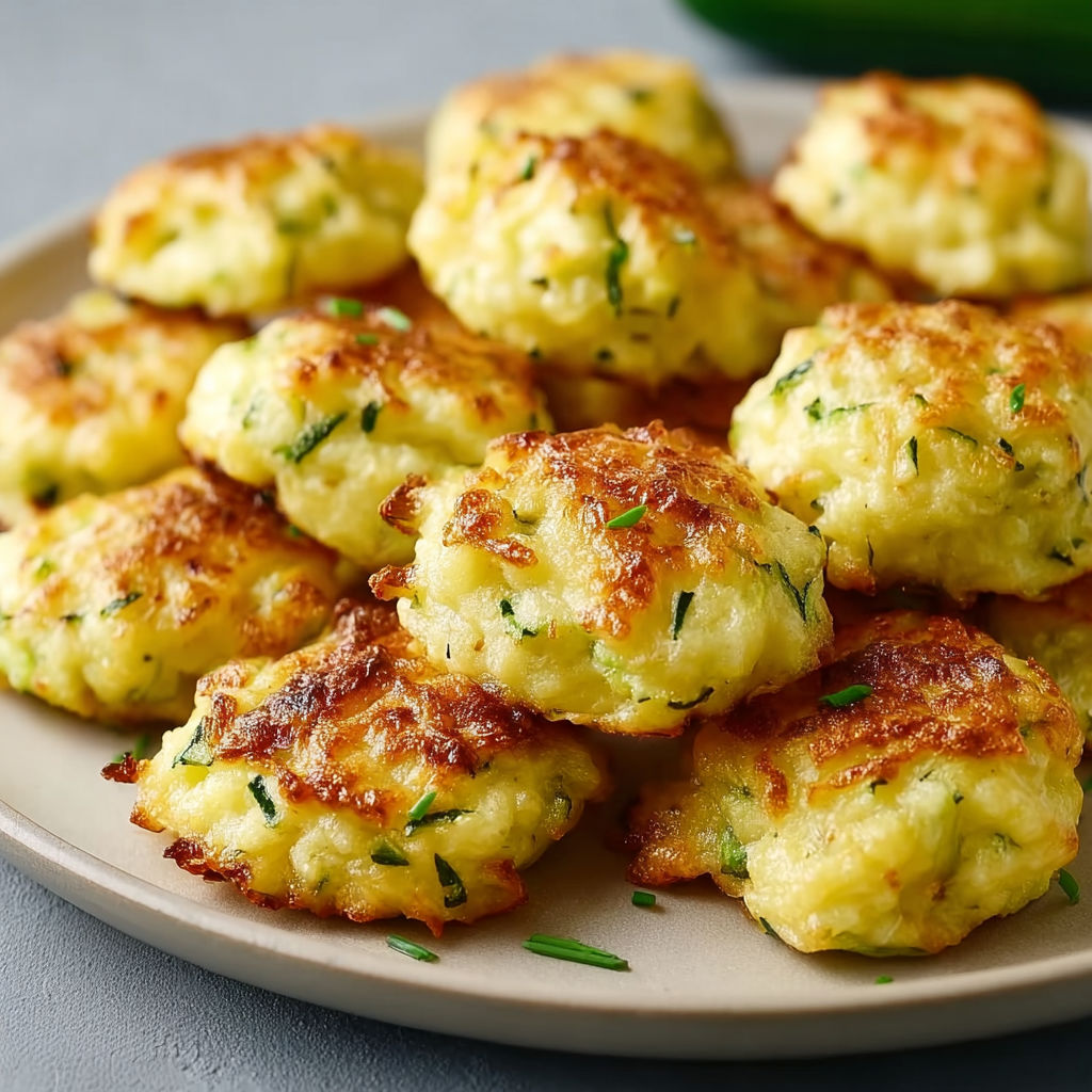 Un empilement de petites galettes de pomme de terre frites surmontées d’herbes fraîches.