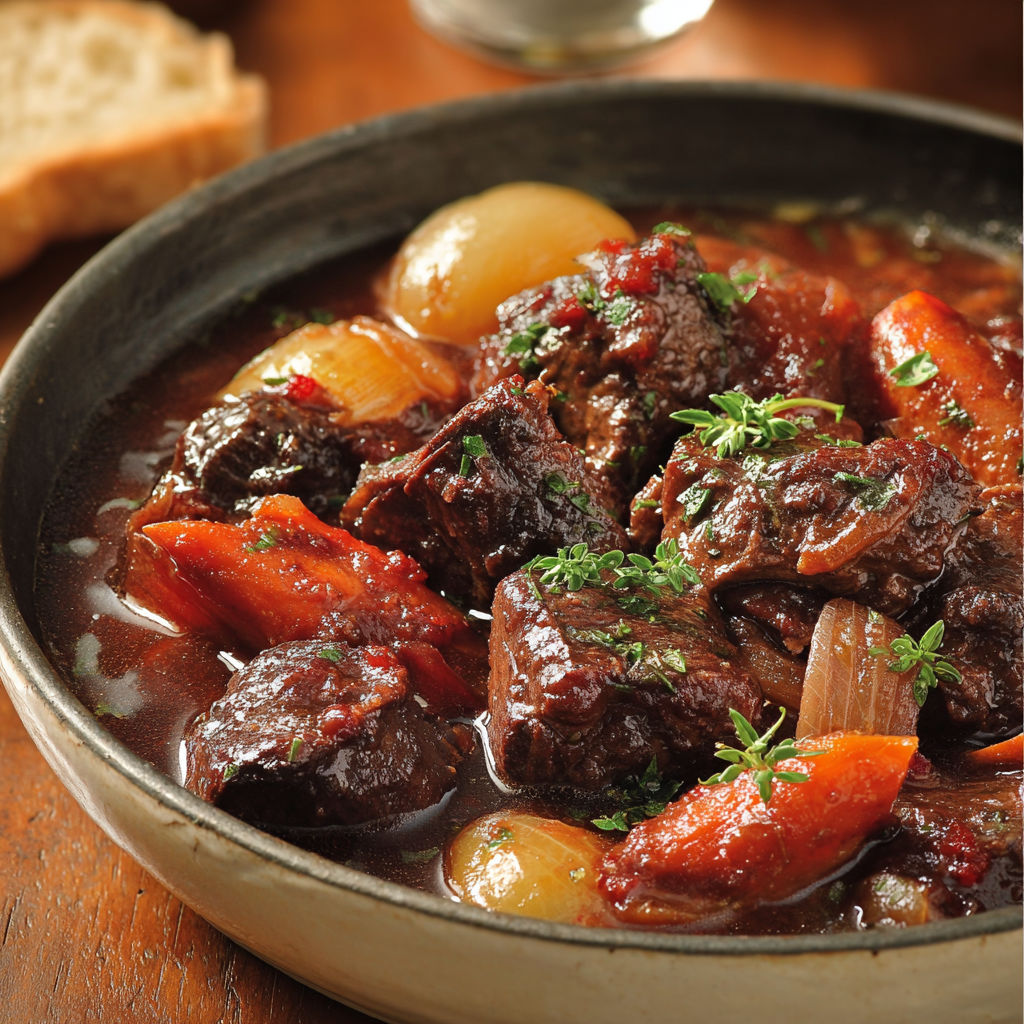 Bœuf fondant provençal