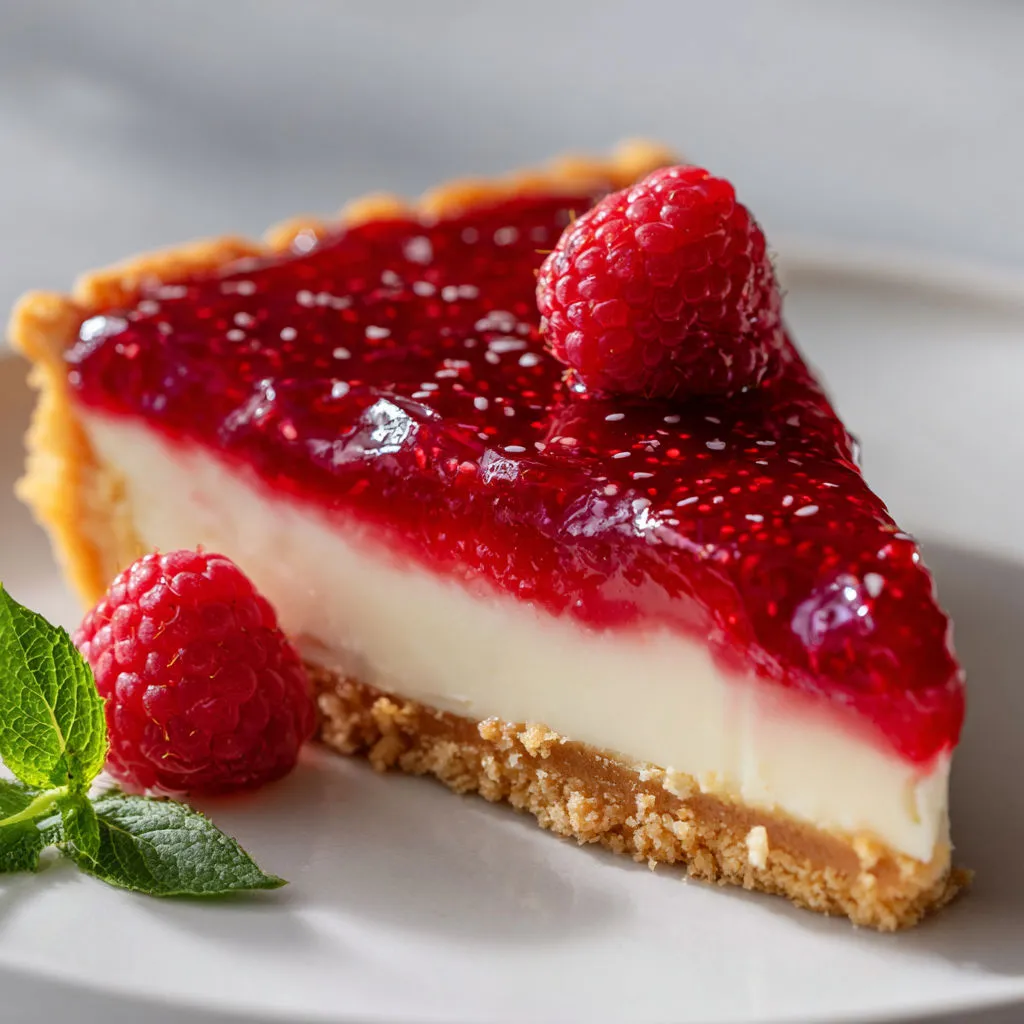 Une tarte aux fraises sur un plateau en porcelaine.