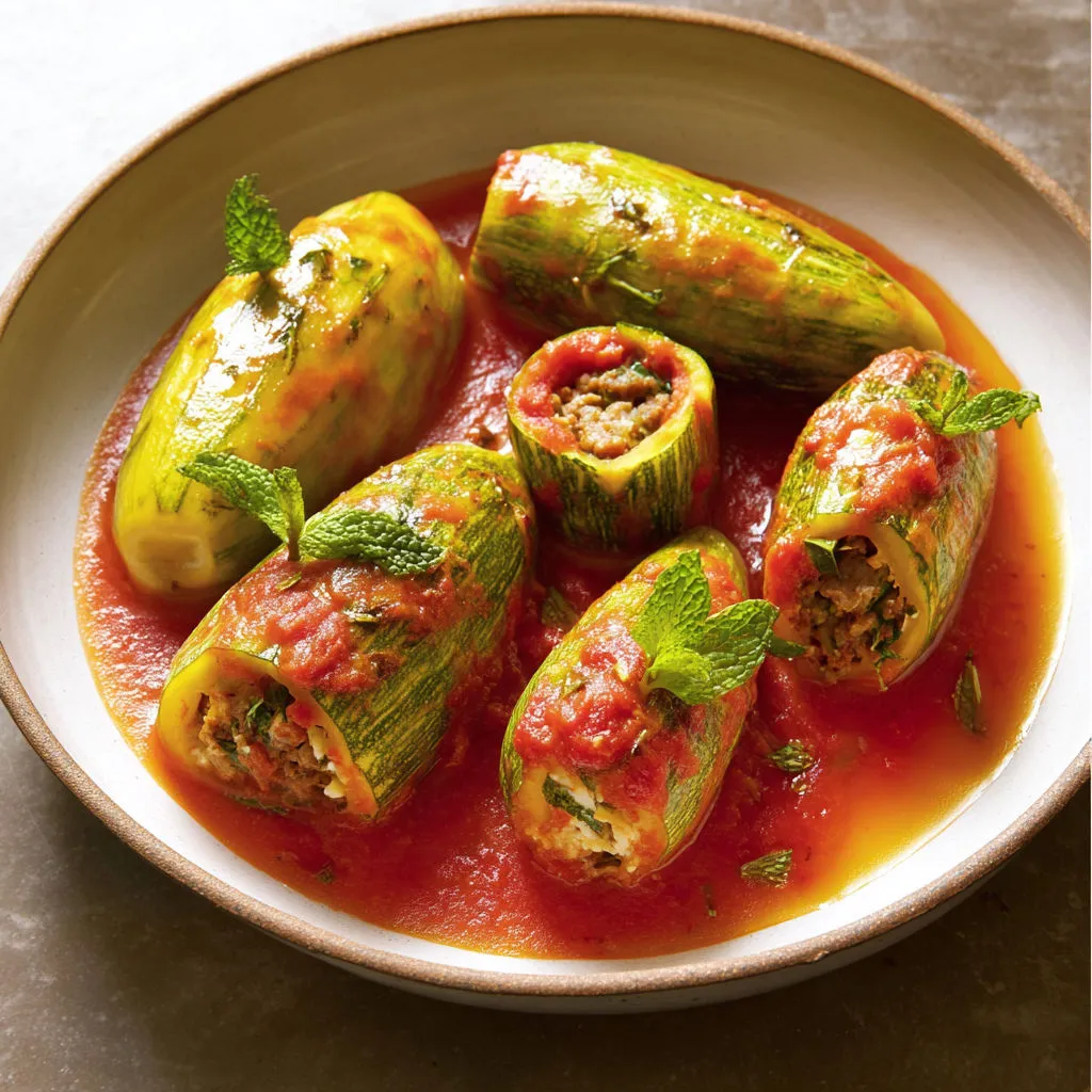 Courgettes farcies kousa mahshi
