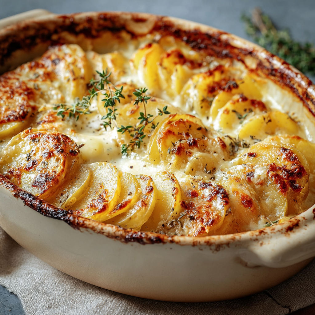 Une tarte pommes-épinards dans un bol en céramique.