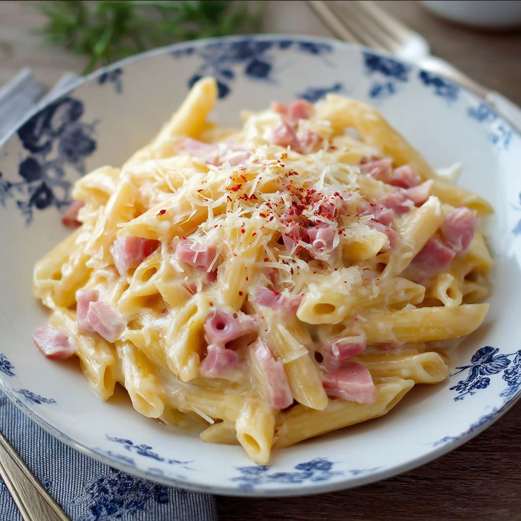 Une assiette de spaghetti bolognaise avec des légumes.