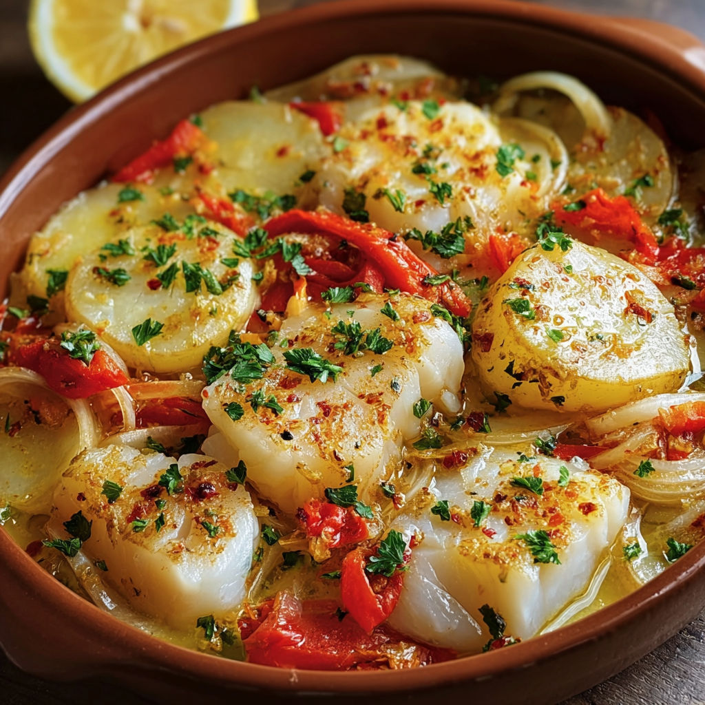 Un plat de bouillabaisse est présenté dans un bol rustique en terre.