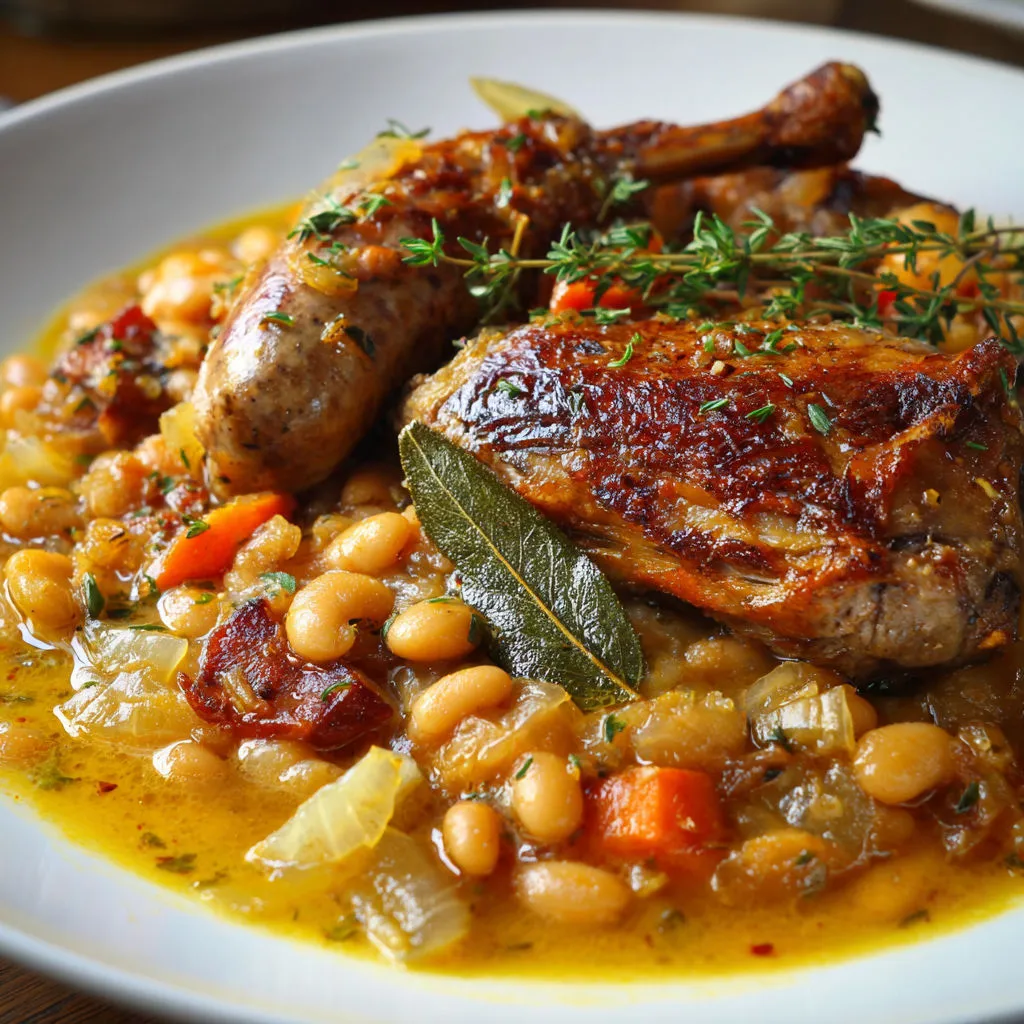Un plat du Sud-Ouest qui réunit haricots, carottes, oignons et une croûte dorée à souhait.