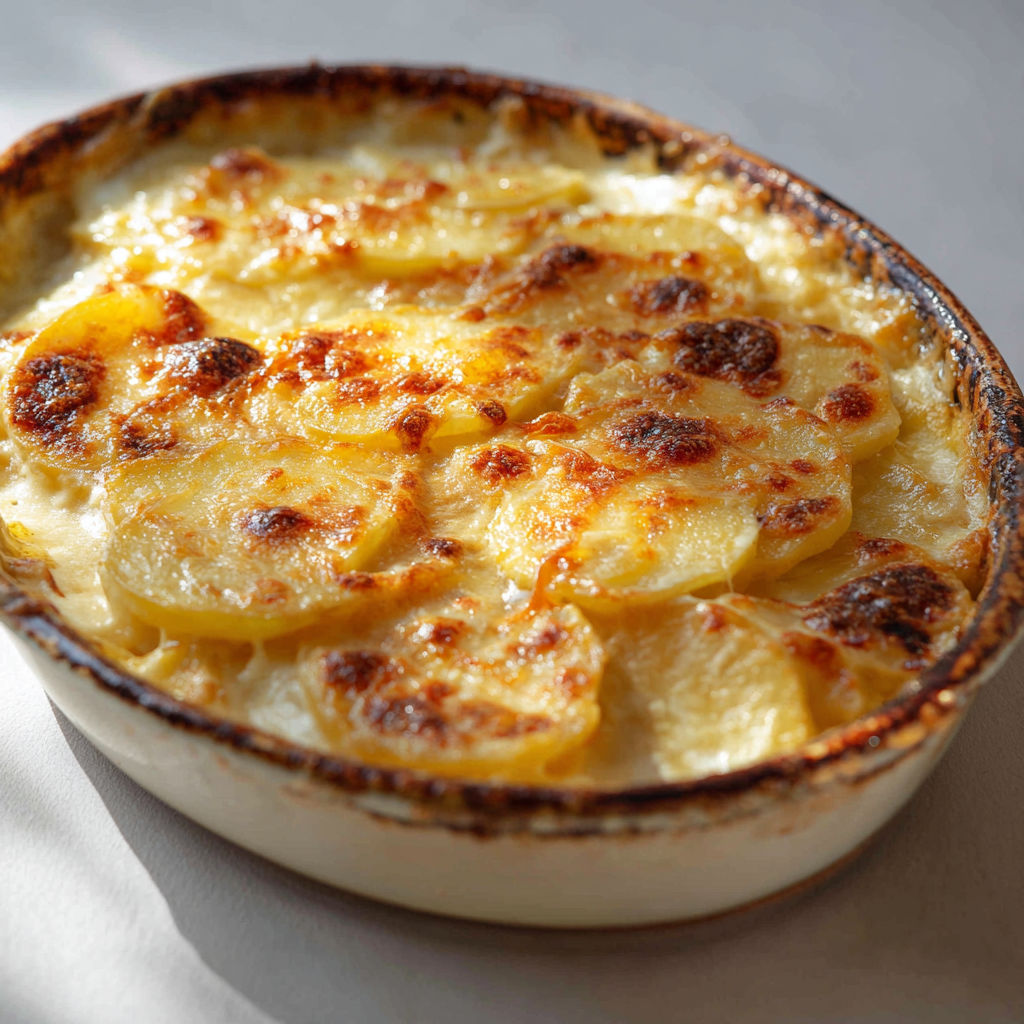 Un gratin dauphinois moelleux et crémeux, facile à préparer.