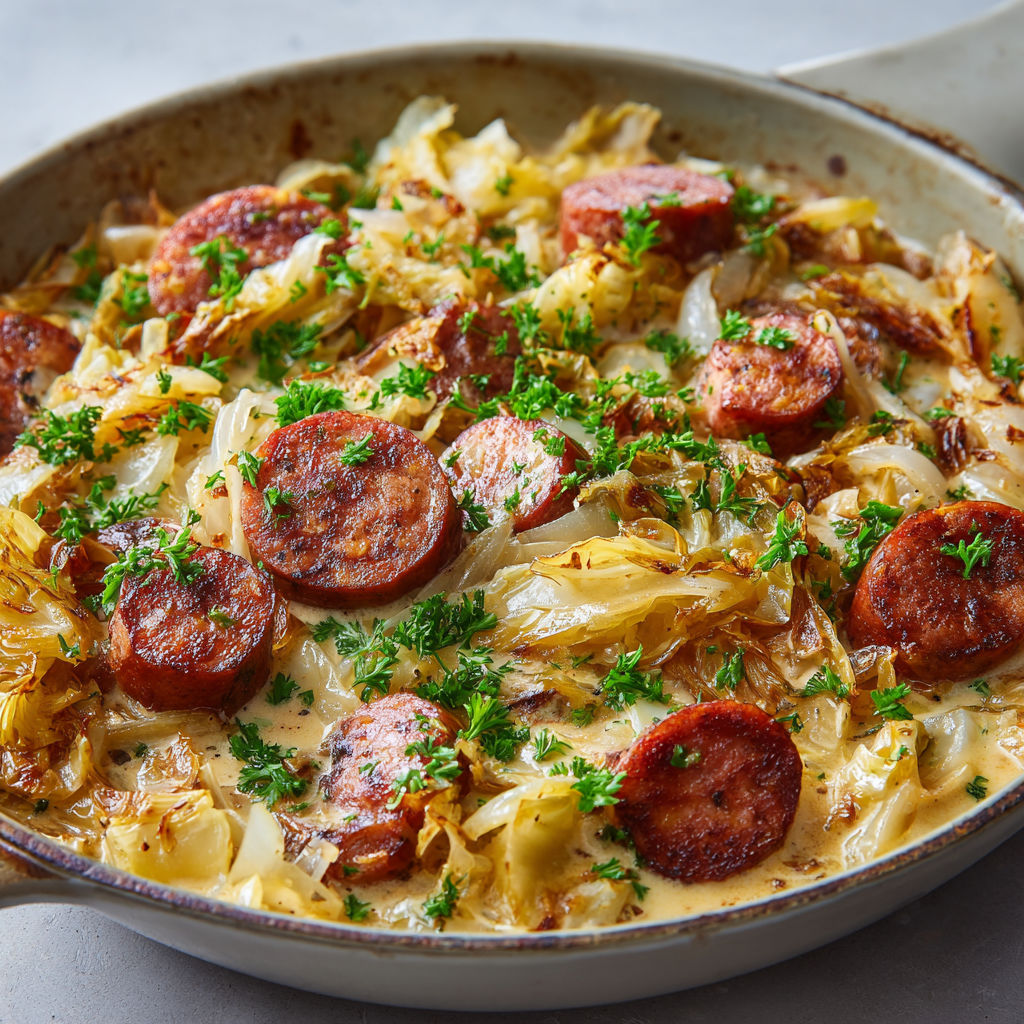 Un plat avec saumon et chou-fleur dans la même casserole.