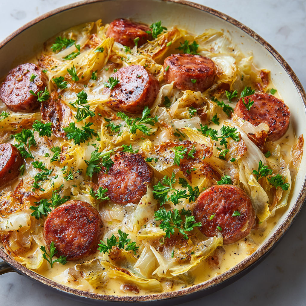 Un plat avec saumon et chou-fleur dans la même casserole.