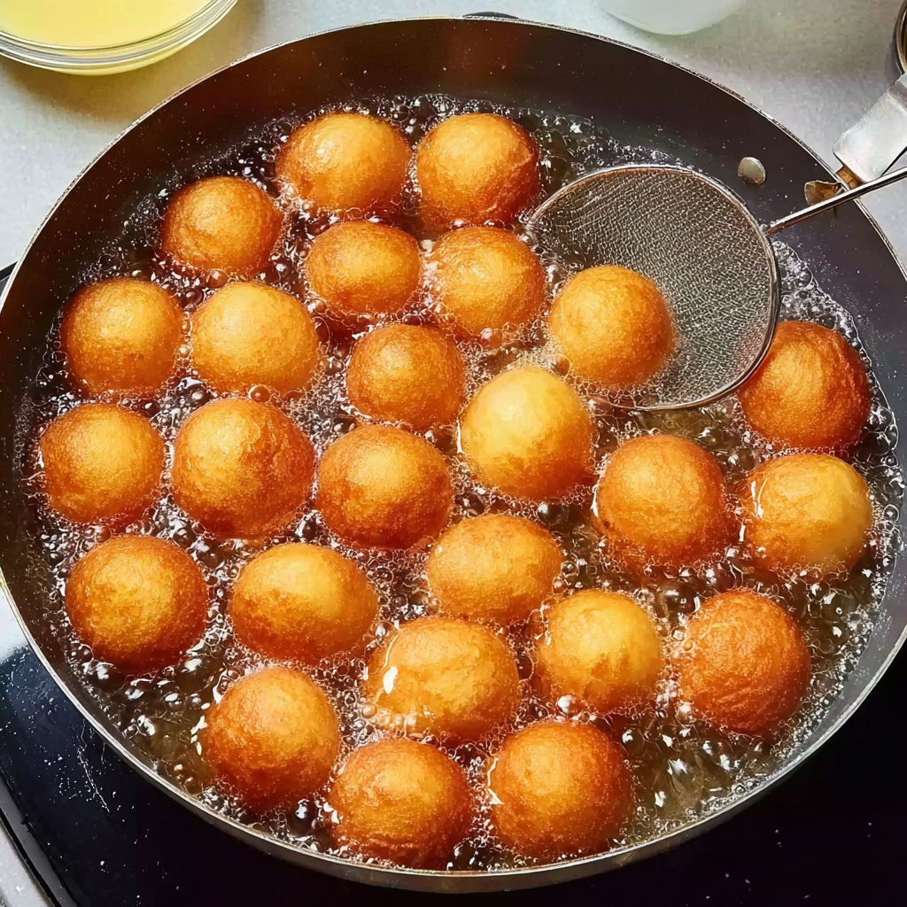 Beignets gonflés, ultra aérés et zestés au citron, chaque bouchée est une fête.