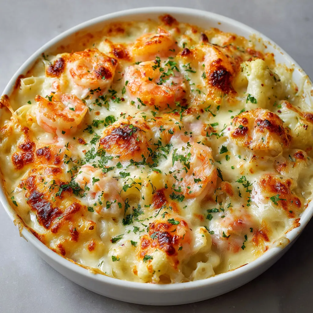 Gratin Gourmand aux Fruits de Mer et Chou-fleur : Un Four qui Sent Bon le Partage