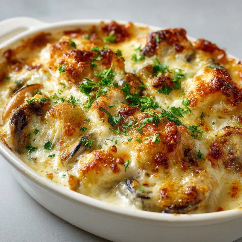 Plat Gratiné de la Mer Moules et Poisson Blanc en Sauce