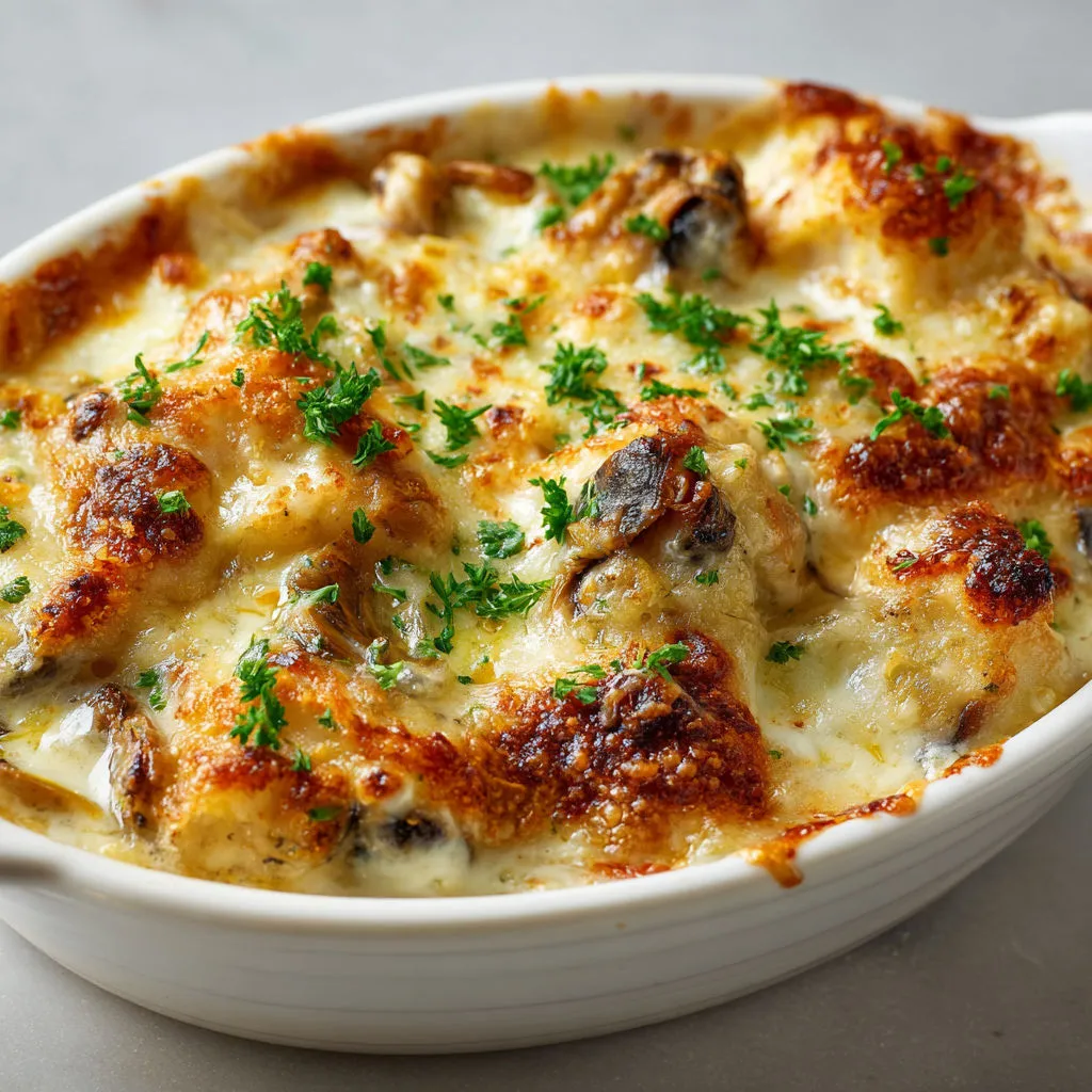 Gratin Gourmand Moules et Poisson Blanc