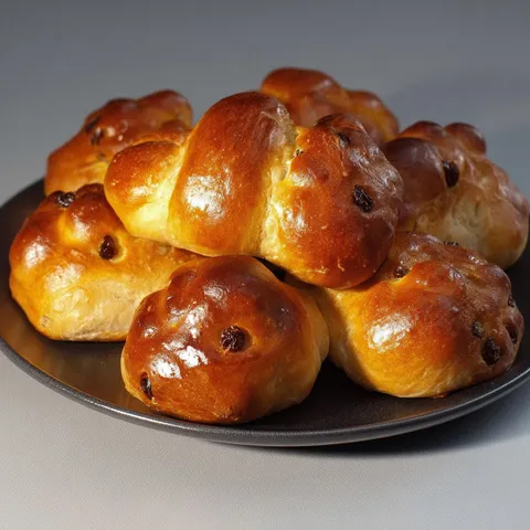 Un cougnou belge traditionnel servi sur une belle table en hiver.