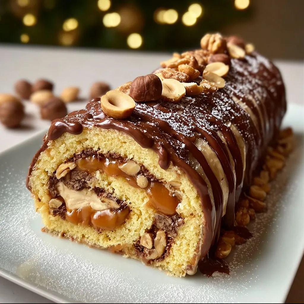 Gourmandise de Noël Cacahuètes Caramel Vanille.