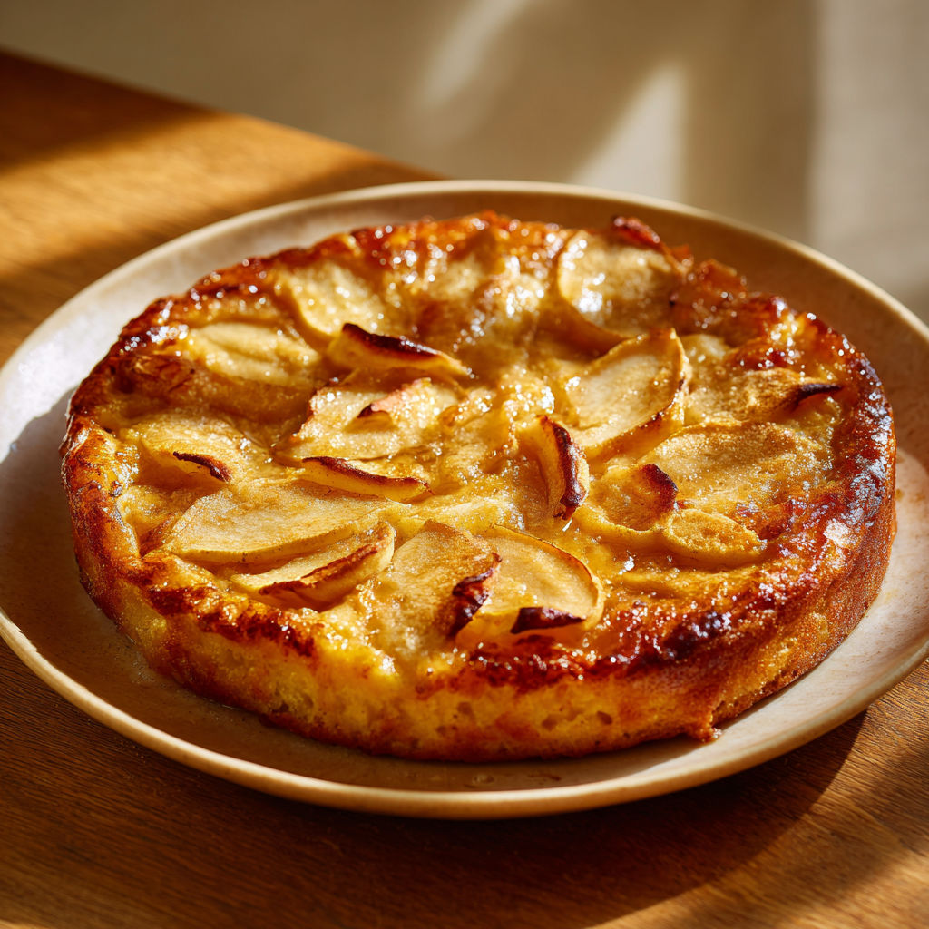 Gâteau à la Poêle aux Pommes, Ultra Moelleux.