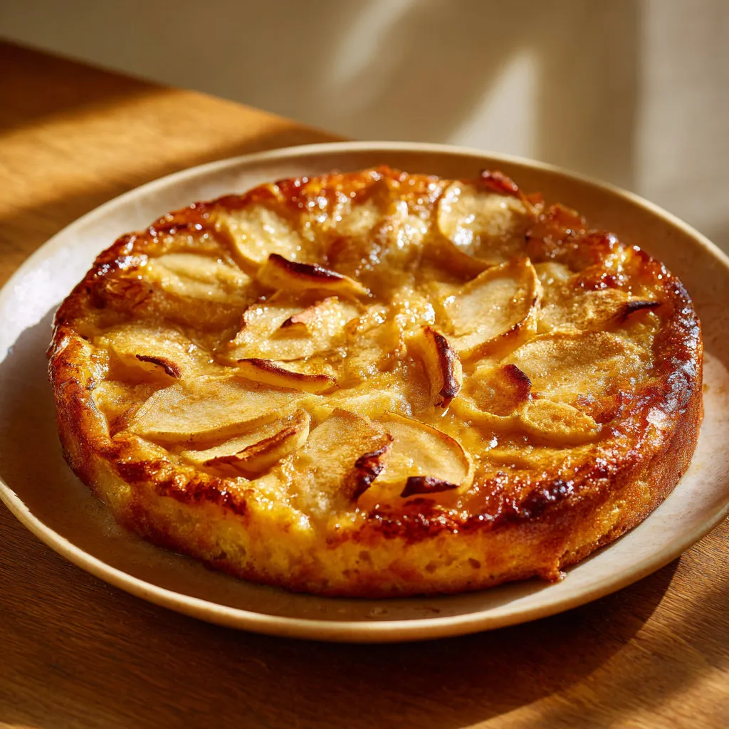 Gâteau à la Poêle aux Pommes, Ultra Moelleux.