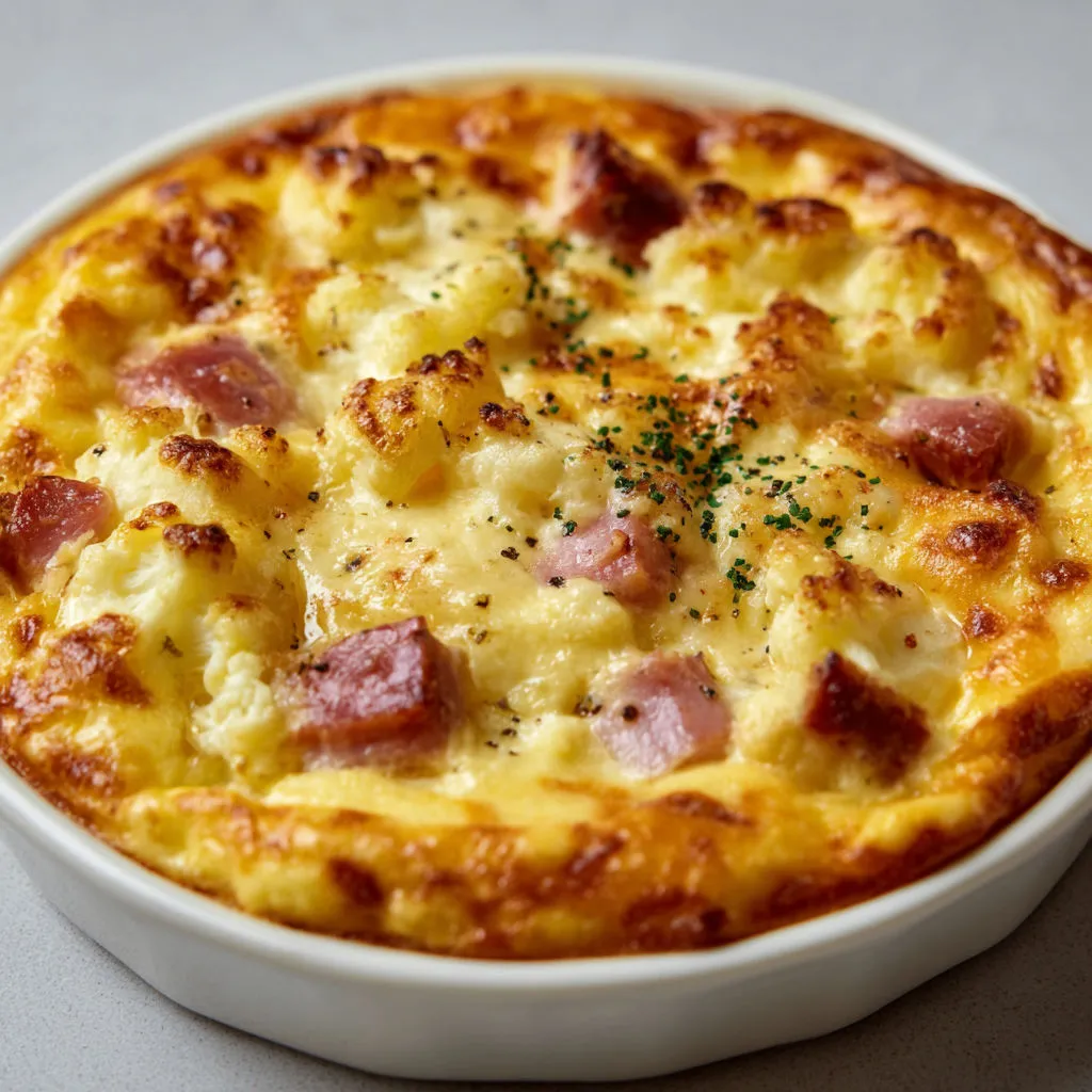 Gratin Chou-fleur Doré Léger Gourmand