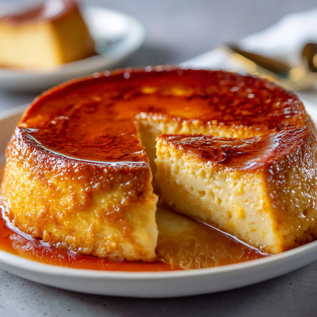 Flan Maison Ultra Fondant, Léger Comme l’Air.