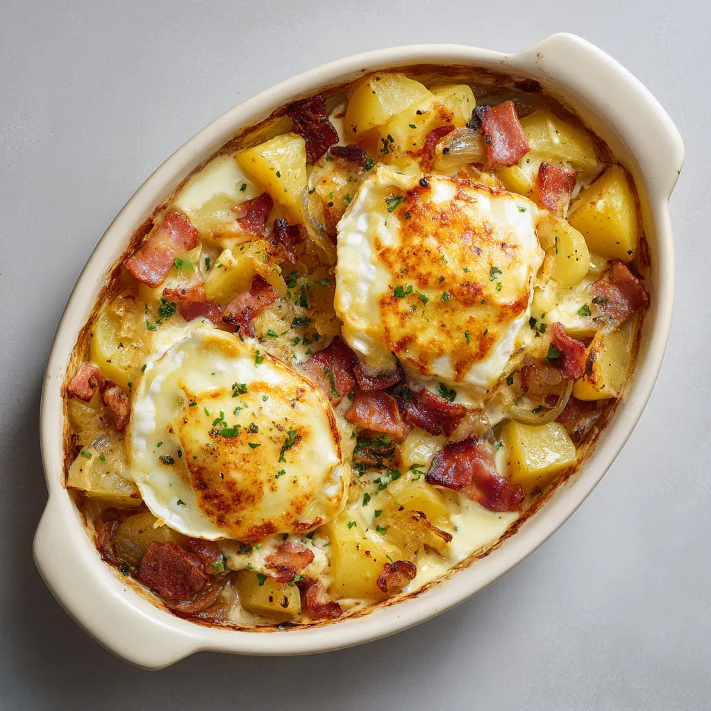 Gratin Crémeux et Montagnard, Idéal Quand il Fait Froid Dehors.