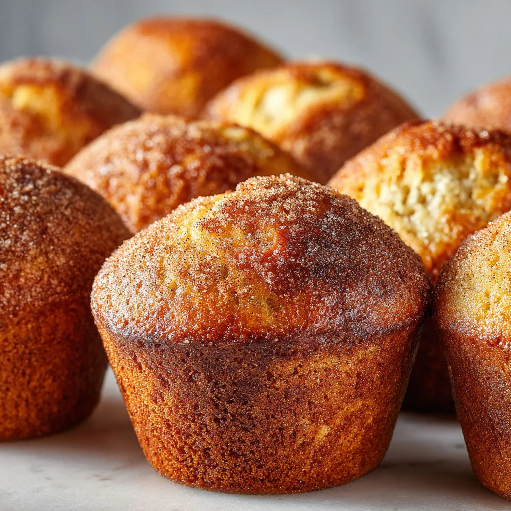 Muffins Pain Perdu moelleux et canelle, irrésistibles.