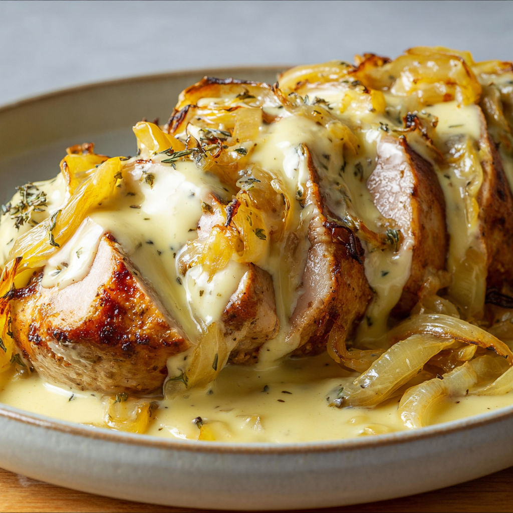 Filet mignon tendre, oignons caramélisés et reblochon coulant.