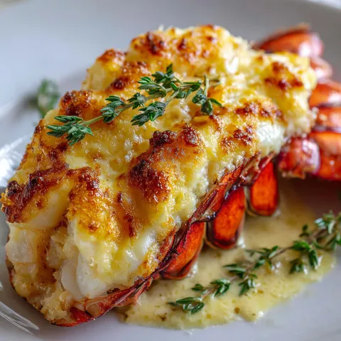 Homard cuit au champagne et sabayon, idéal pour un repas raffiné.