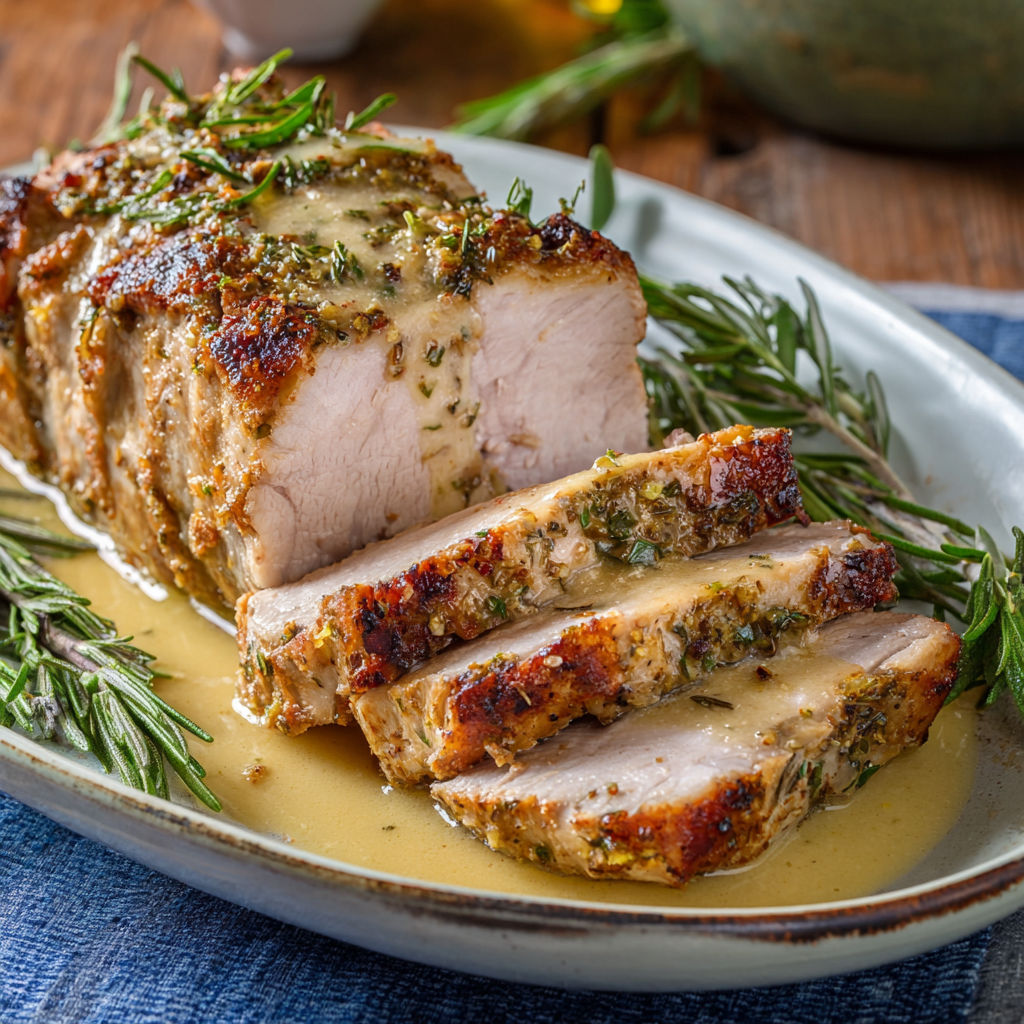 Rôti de porc familial cuisson douce et économique.