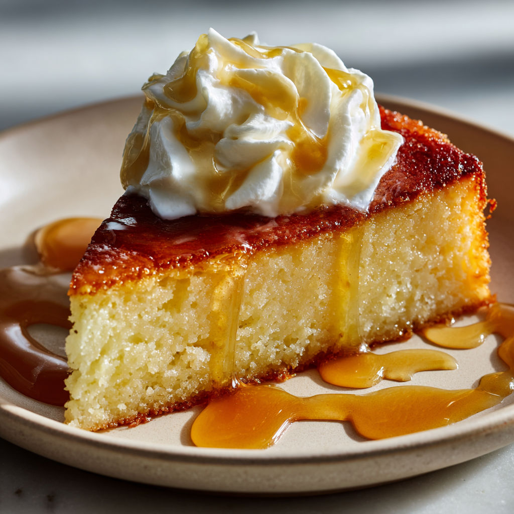 Gâteau de semoule grand-mère ultra moelleux et qui donne le sourire.