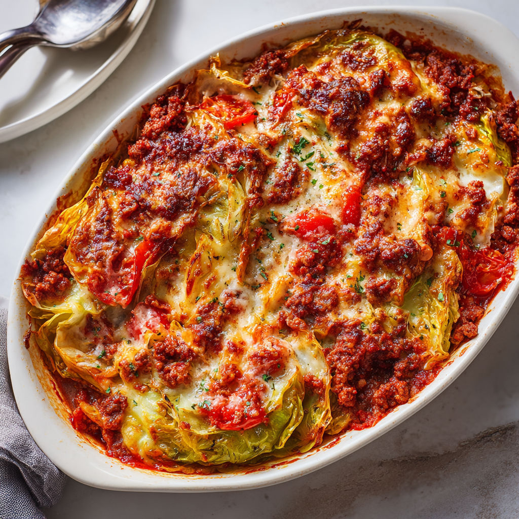 Un chou gratiné à l’italienne, super gourmand et hyper simple à faire au four.