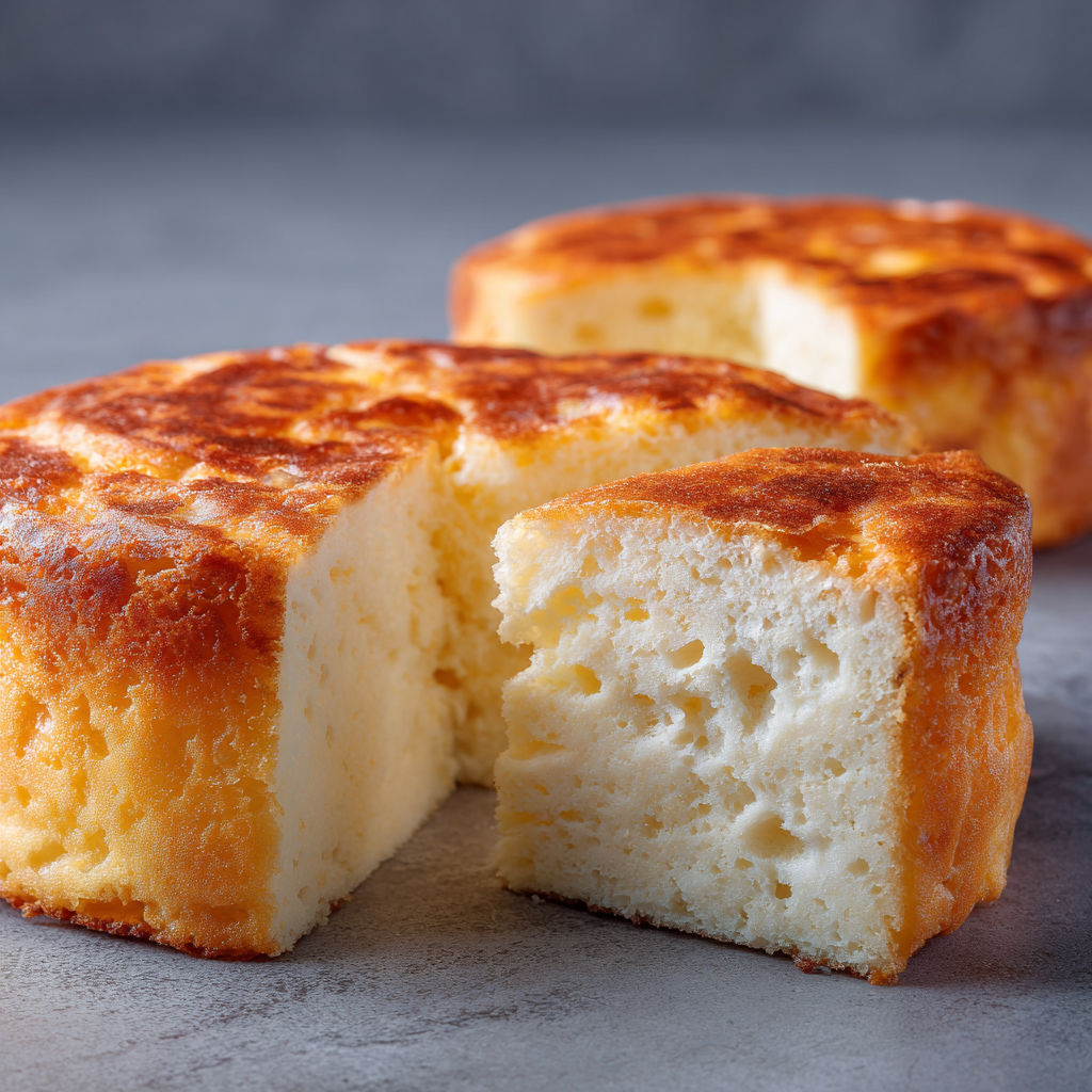 Gâteau au lait, tout doux, prêt en un rien de temps.