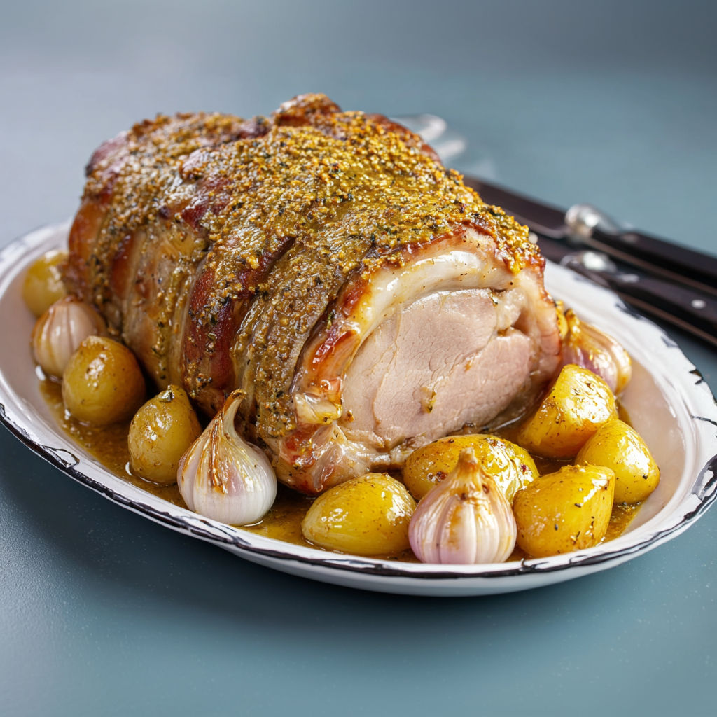 Indémodable : Porc Tout Doux à la Moutarde.