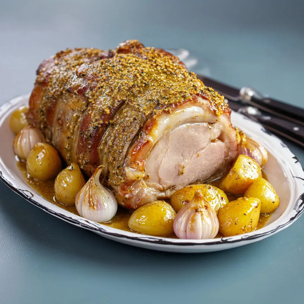 Indémodable : Porc Tout Doux à la Moutarde.