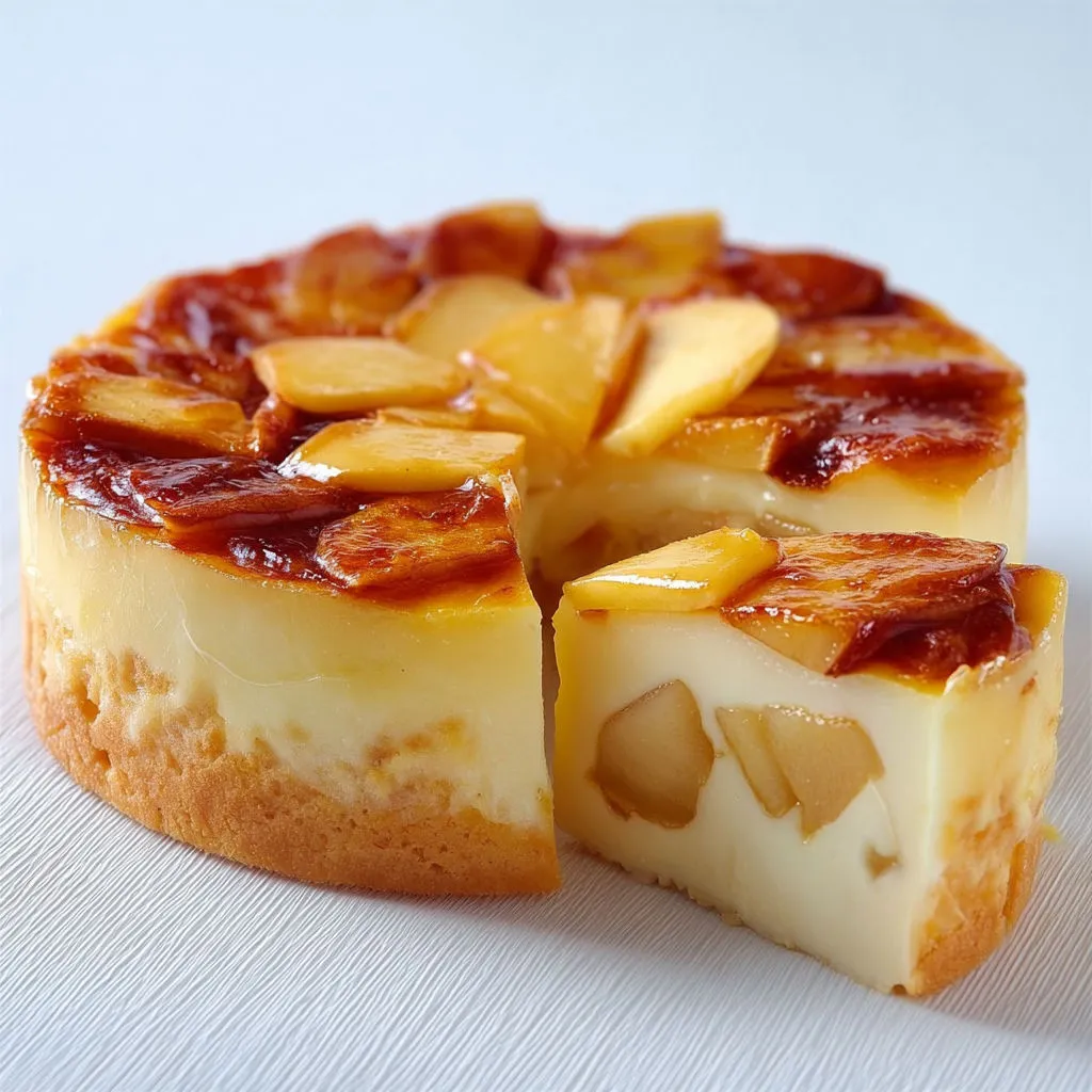 Flan pommes ultra fondant, simple et plein de douceur.