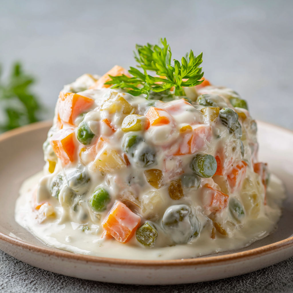 Un délicieux mélange de légumes colorés signé Philippe Etchebest, servi élégant.
