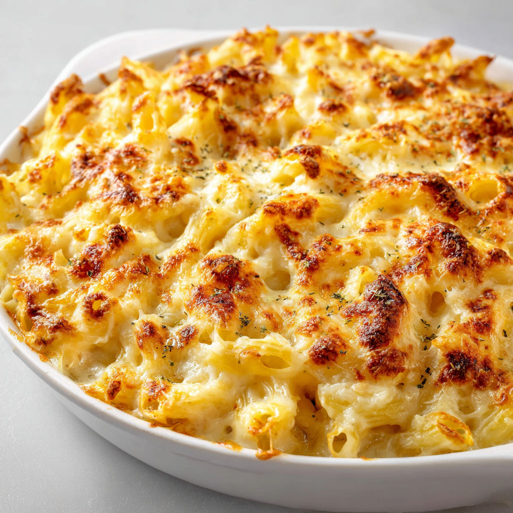 Gratin de Pâtes Super Simple et Ultra Crémeux.