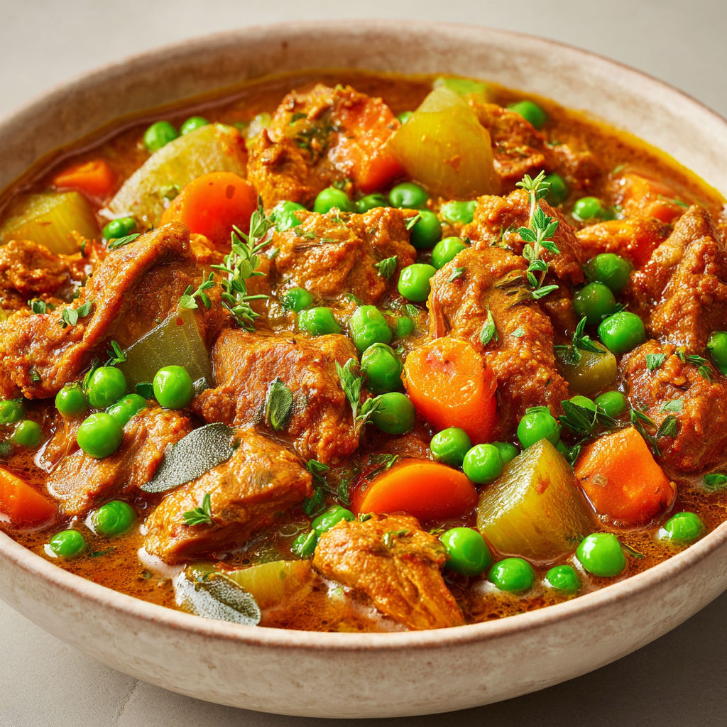 Quasi de veau extra tendre au tandoori avec légumes rôtis et sauce réduite bien parfumée.