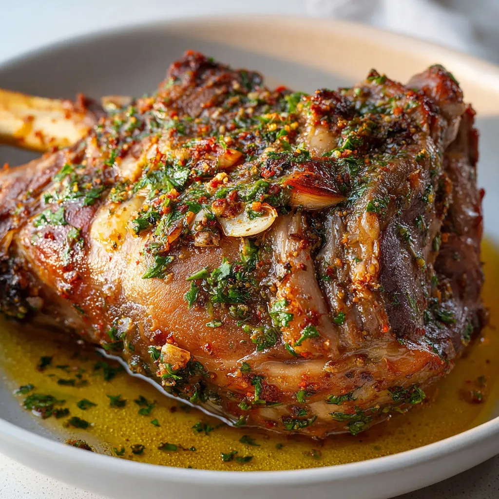 Agneau doré avec cumin et citron, plat généreux et plein de personnalité.