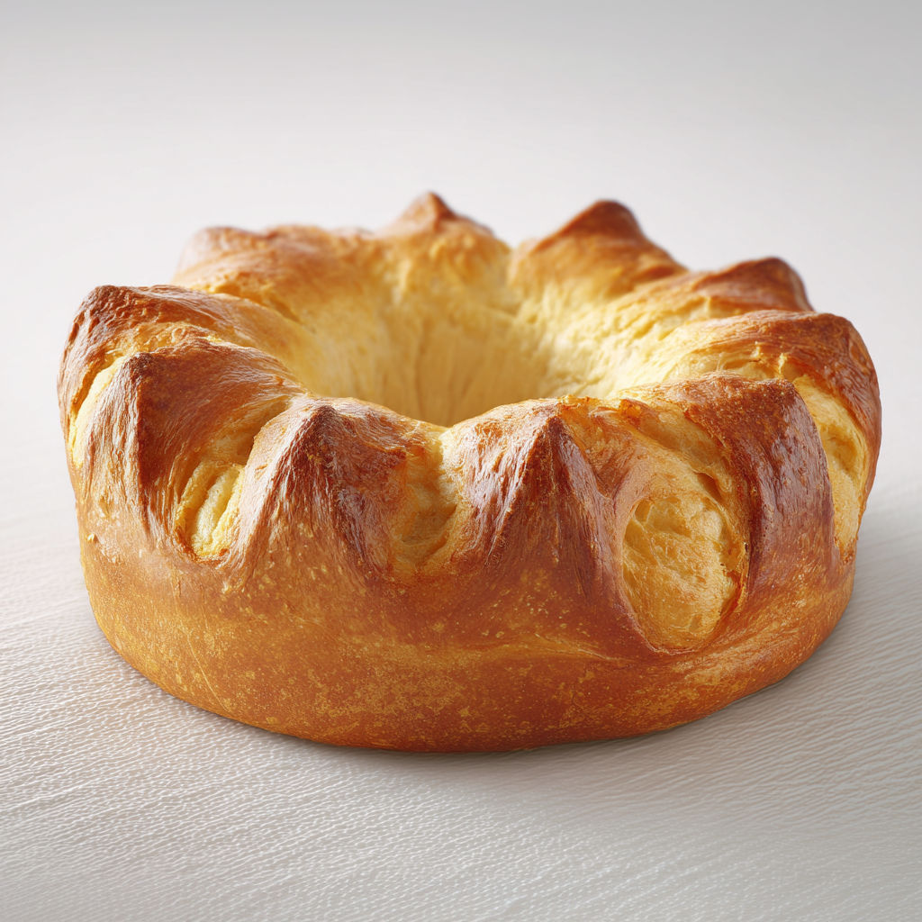 Brioche de Romans très légère et toute fondante, parfumée à la fleur d’oranger.
