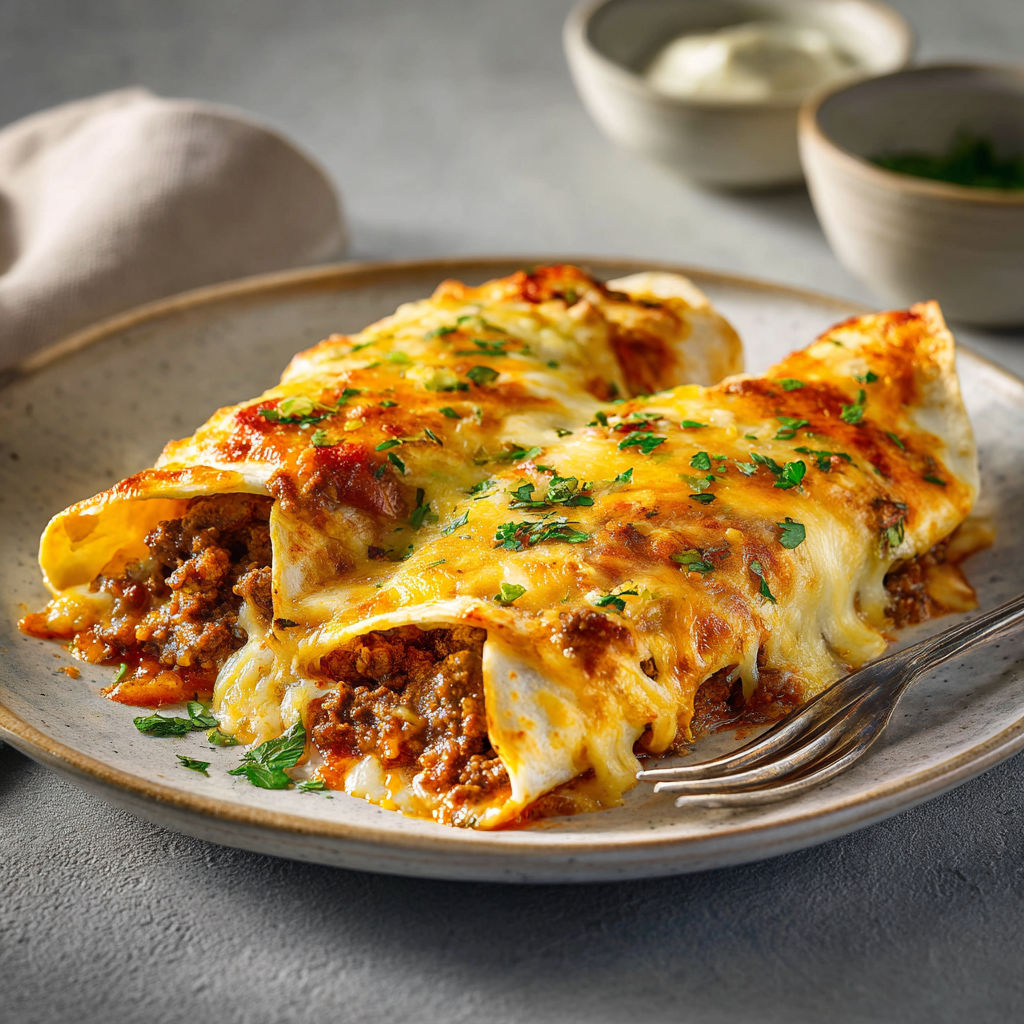 Tacos maison gratinés ultra rapides et super gourmands.