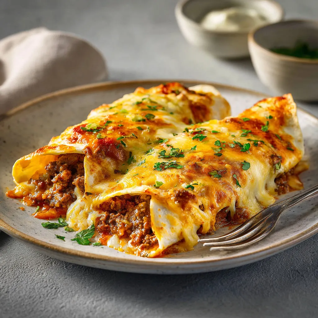Tacos maison gratinés ultra rapides et super gourmands.