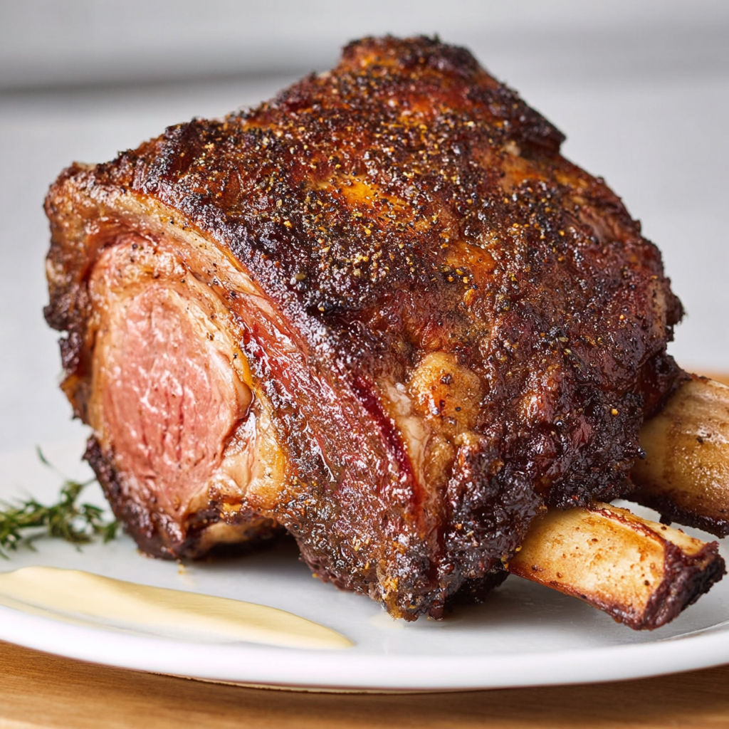 Côte de Bœuf Rôtie façon Steakhouse, Moelleuse et Juteuse.